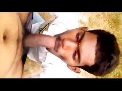 Indian gay labourer forced to suck - part 2